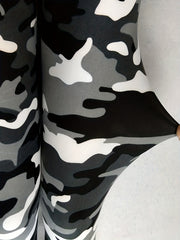  Camo Print Tummy Control Leggings