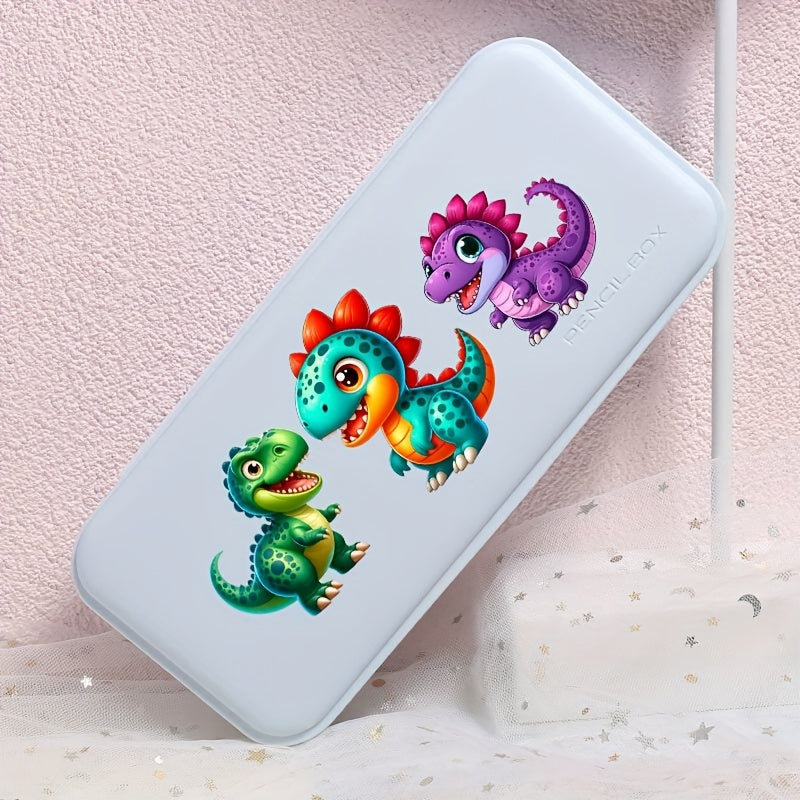 4pcs Dinosaur High UV DTF Wraps Transfer Paper for 16oz Glass Bottle