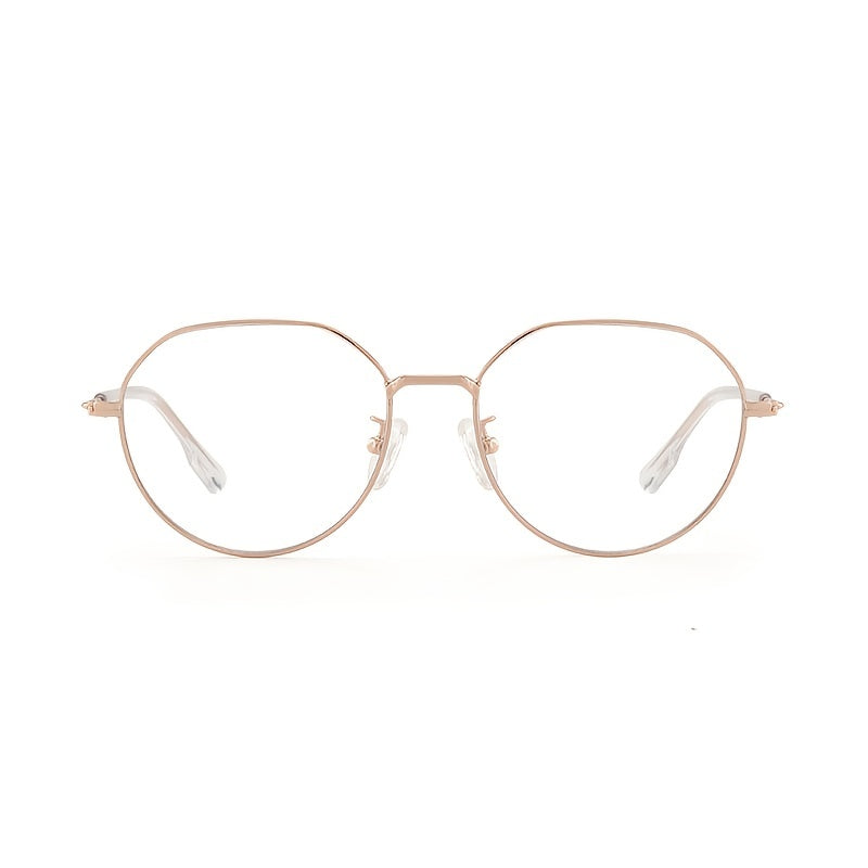 Men's Light Glasses Wire Frame UV Blocking Filter Computer Phone Glasses