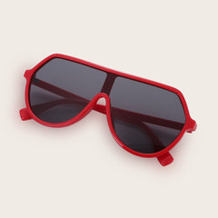 Vintage Square Polarized Sunglasses Classic Large Metal Glasses Unisex