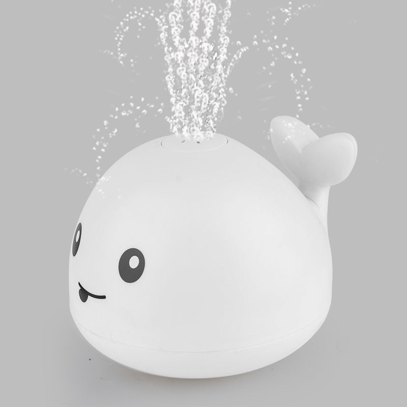 Light Up Whale Spray Water Bath Toy for Toddlers