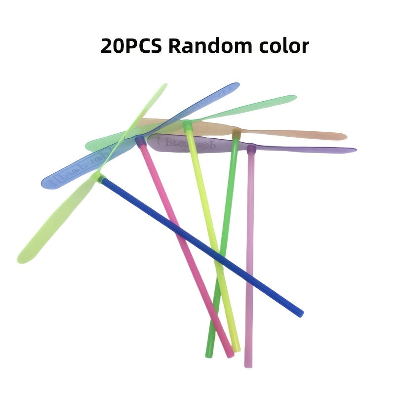 Dragonfly Puzzle 20 30 40pcs Plastic Bamboo Hand Rub Double Flying Leaves Puzzle
