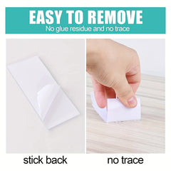 80pcs Strong Magic Self adhesive Nylon Industrial Double sided Stickers