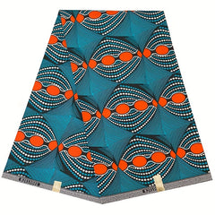 African Geometric Pattern Fabric - DIY Sewing Craft - Home Decor