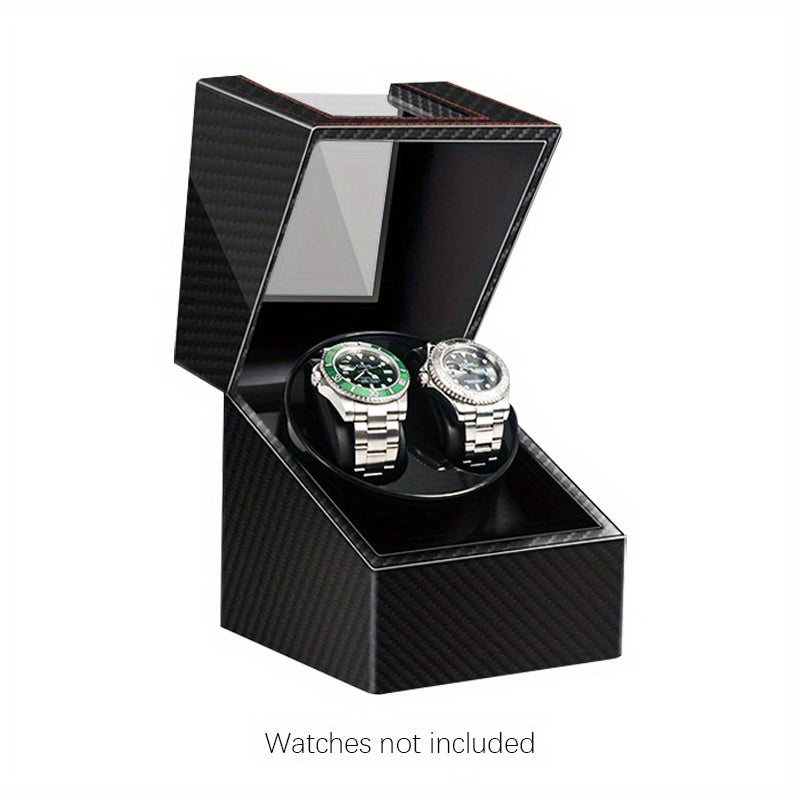 Automatic Watch Winder Quiet Motor USB Powered PU Material