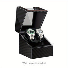 Automatic Watch Winder Quiet Motor USB Powered PU Material