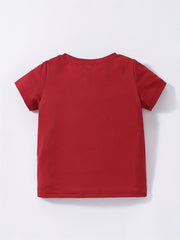 Girl's Summer Short Sleeve T Shirt Baby's Casual Tee Top