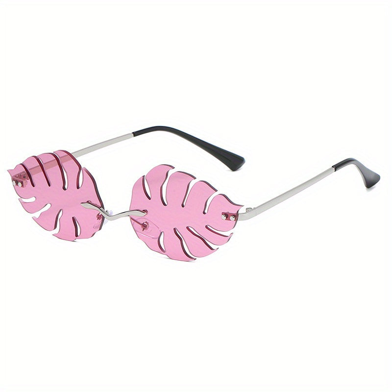 Y2K Rimless Sunglasses Women Men UV400 Sun Shades