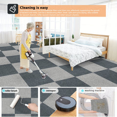 20pcs Anti-slip Floor Carpet Sticker Self-adhesive Square