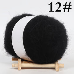 25g Mohair Wool for DIY Crocheting & Knitting Sweater and Shawl