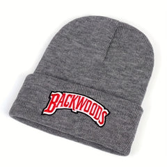 Hip hop Style Knitted Hat With Embroidery for Men