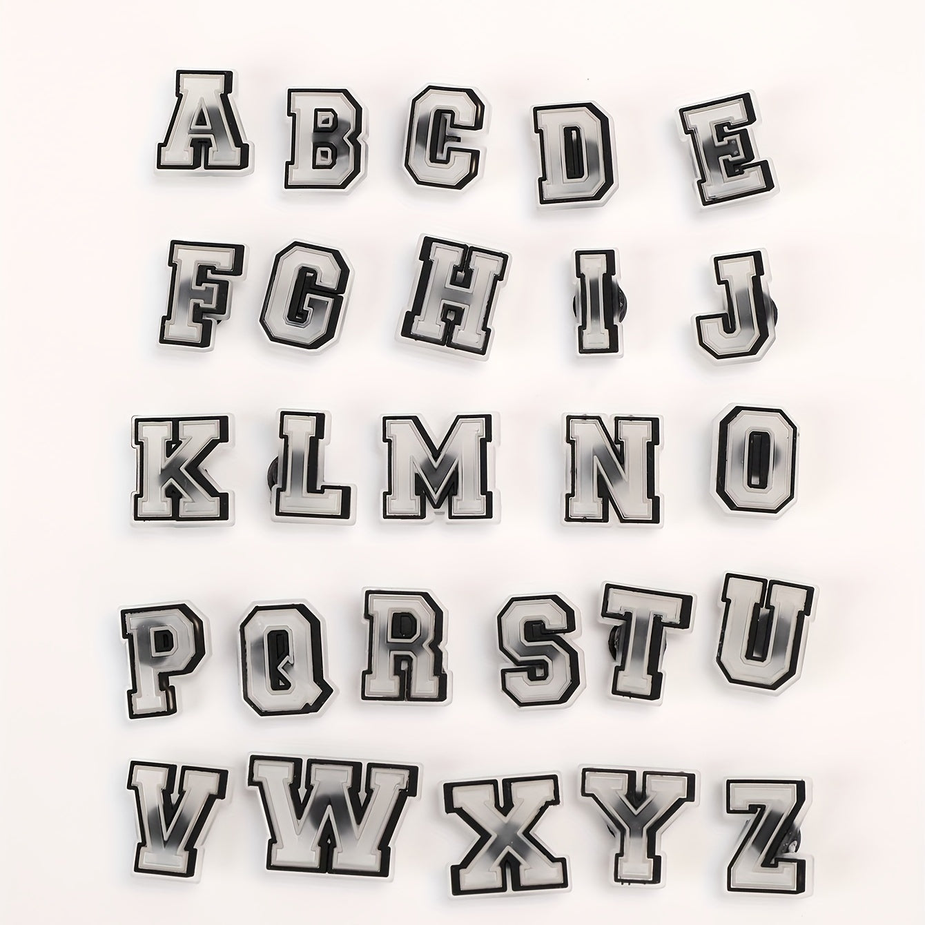 26 Letters Shoe Charm Clog Shoe Charm Animation Shoe Accessories