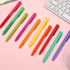24pcs Colored Gel Pens for Note Taking Quick Drying Retractable Fine Point 0 5mm