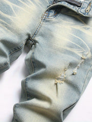 Boys Ripped Jeans Denim Pants Spring Autumn Kids Clothes