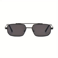 Small Square Frame Men's Sunglasses UV Protection Metal Sports Sunglasses