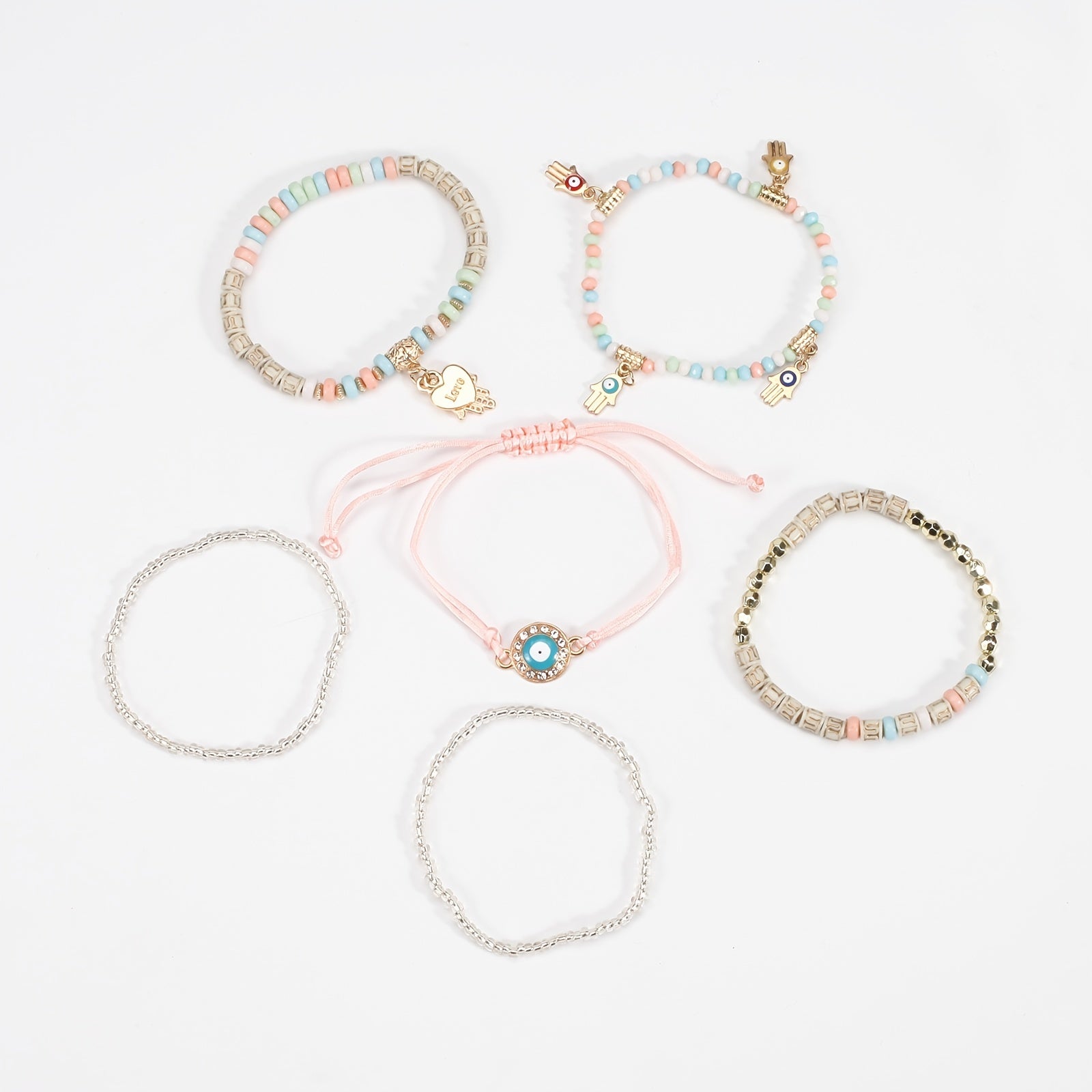 Bohemian Eye Hand Women Bracelets