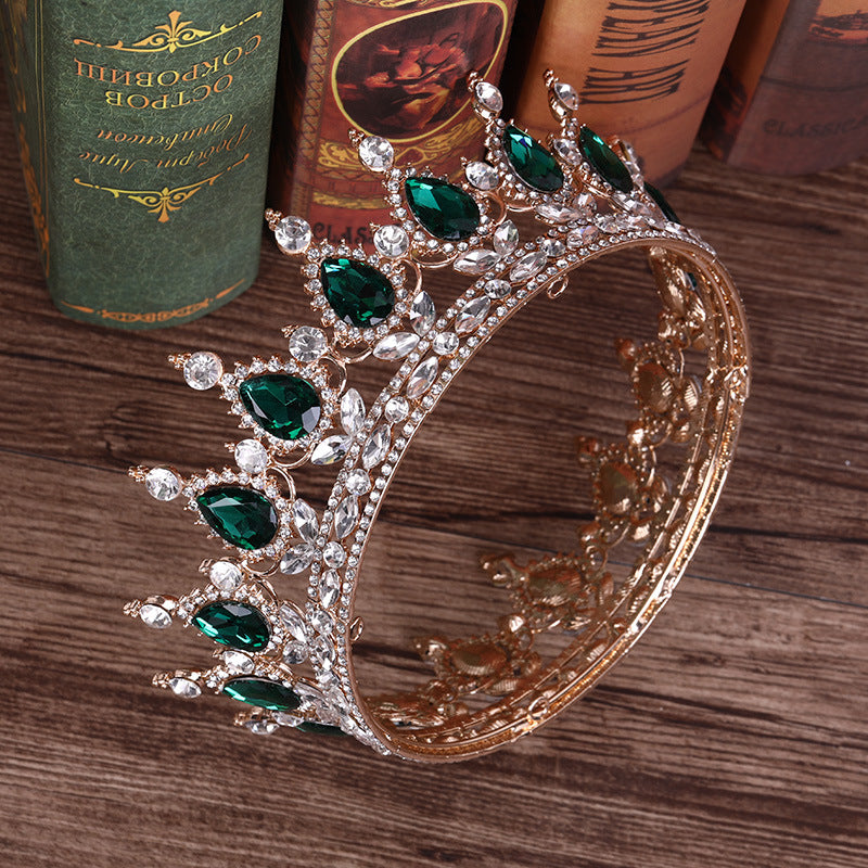 Crystal Queen Crowns Rhinestone Wedding Tiara Headband