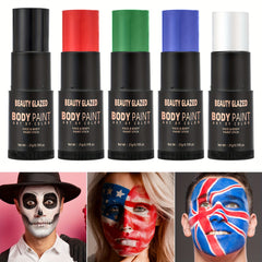 Face and Body Painting Stick Palette - Art Makeup for Halloween Party
