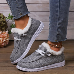 Winter Snow Boots Women's Ankle Boots Non Slip Warm Plush Shoes