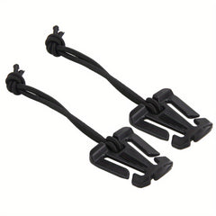 2pcs Webbing Backpack Buckle Quickdraws Carabiner Clip