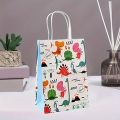 6pcs Dinosaur Gift Bags Birthday Party Home Decoration Supplies