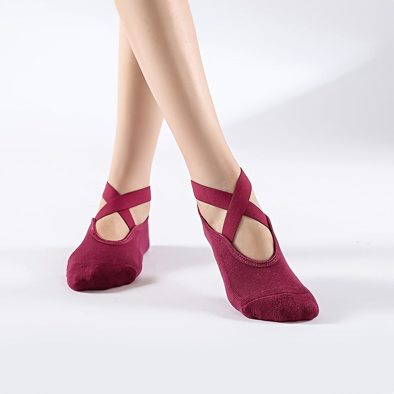 Professional Bandage Yoga Socks Non Slip Sport Sock Gym Workout Slipper