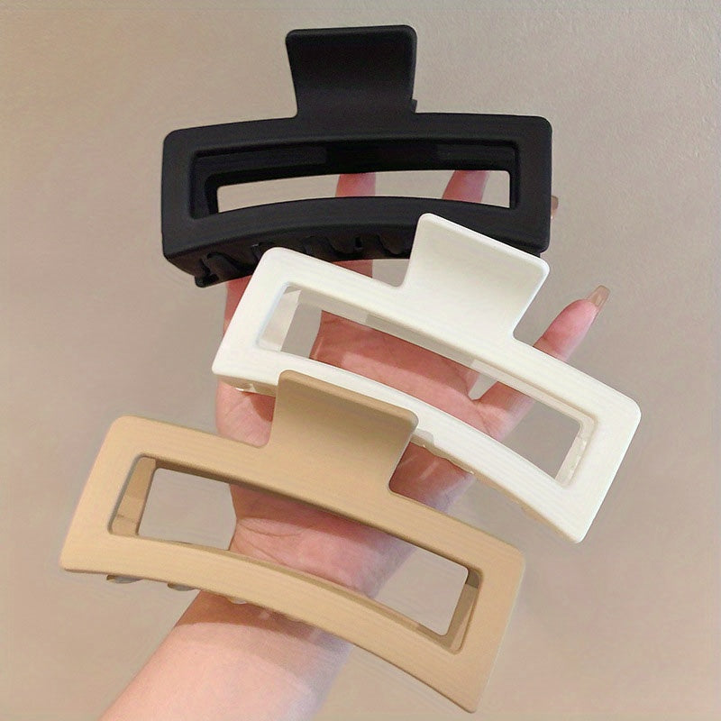 3PCS Oversize Hair Claw Clip Strong Hold Thick Hair Accessories