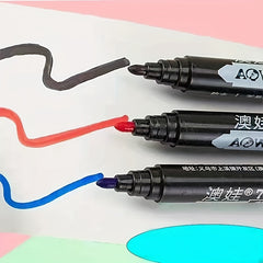 10pcs Waterproof Marker Pen 2mm for Paper Steel Glass