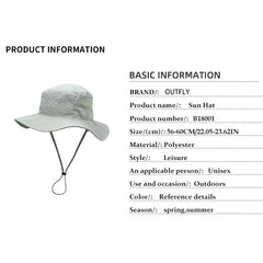 Women Sun Hat Breathable Bucket Hat Sun Protection Lightweight Boonie Hat