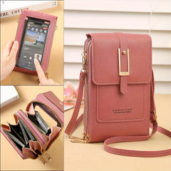 Touch Screen Crossbody Mobile Phone Bag Women's Mini Shoulder Bag