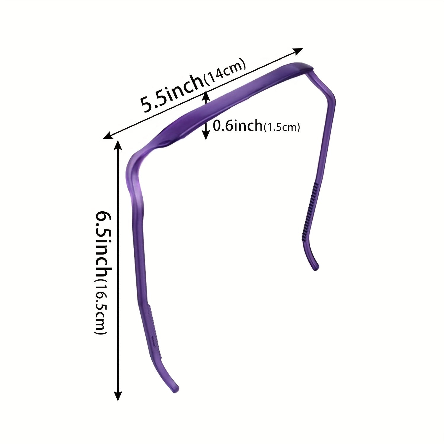 2pcs Skinny Headband for Curly Thick Hair