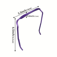 2pcs Skinny Headband for Curly Thick Hair
