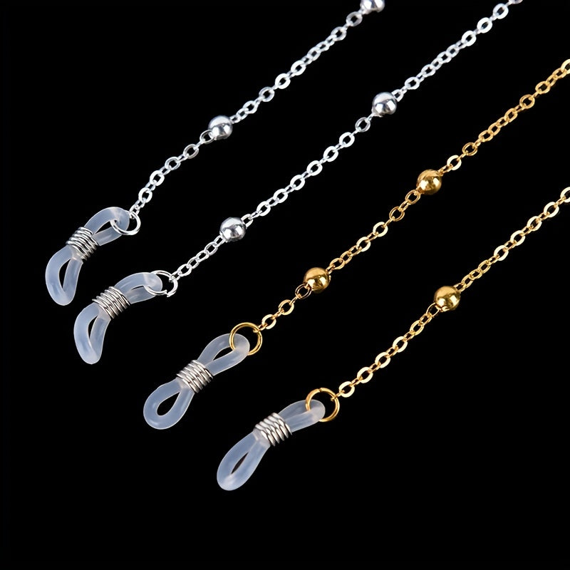 Bead Decor Glasses Chain Anti Slip Sunglasses Lanyard Stylish Eyewear Retainer