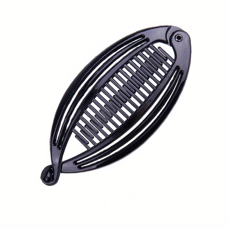3pcs Resin Vintage Hair Claw Banana Clip