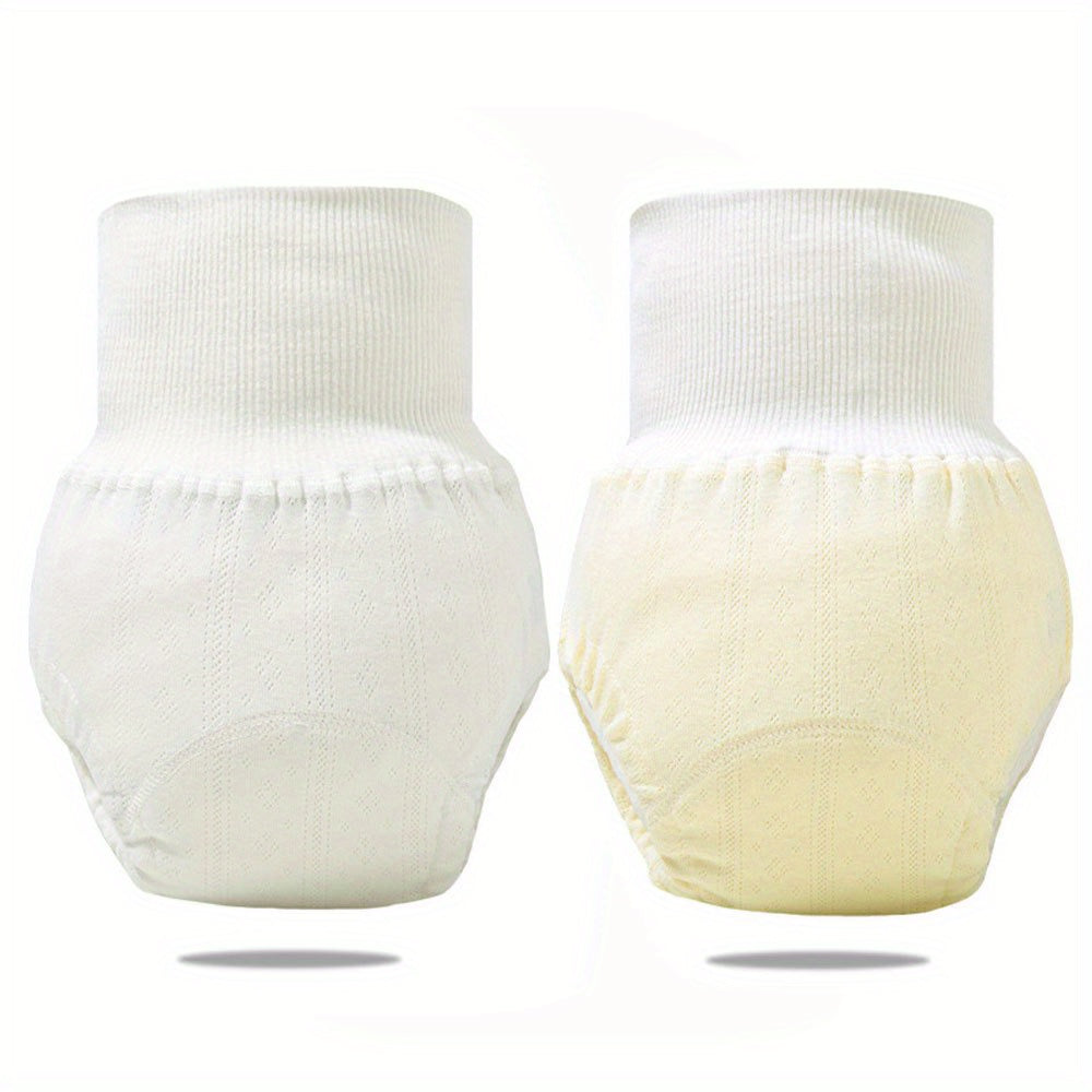 2pcs High Waist Baby Training Pants 6 Layers Gauze Baby Diaper