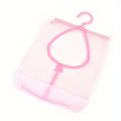 Mesh Hanging Storage Bag for Kitchen Bathroom Foldable Organizer