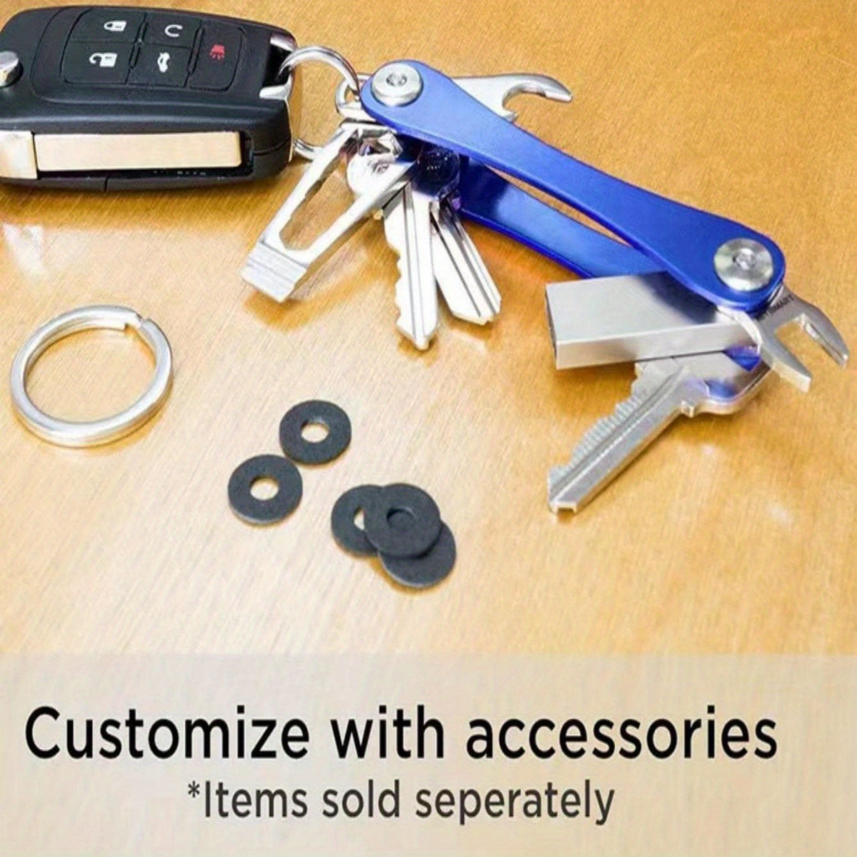 Metal Key Holder Classic Key Chain For Men