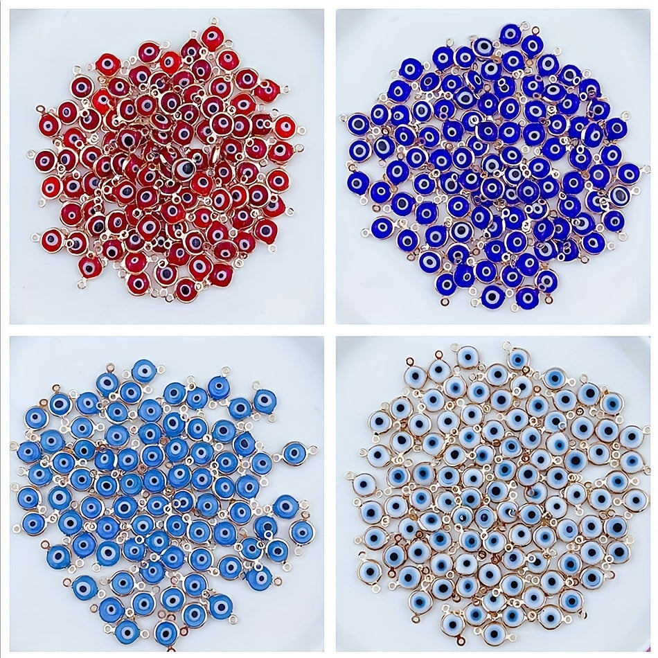 50pcs Eye Double Hanging Jewelry Connector