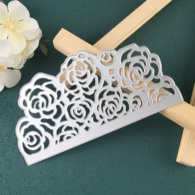 7pcs Lace Flower Edge Border Metal Dies For Card Making Wedding Scrapbook