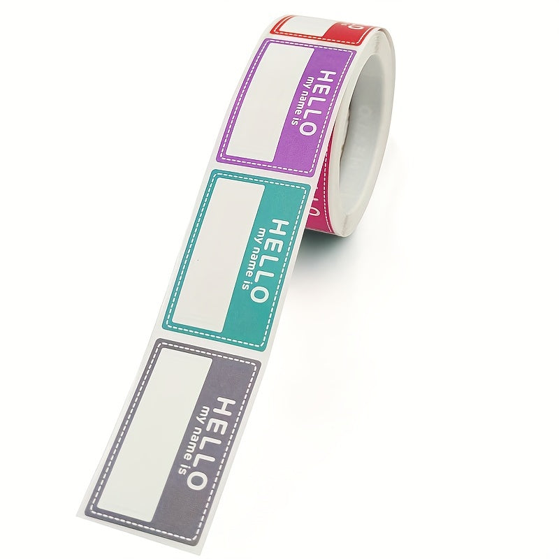 200pcs Student Name Stickers Kitchen Fridge Reminder Food Marker Sticker