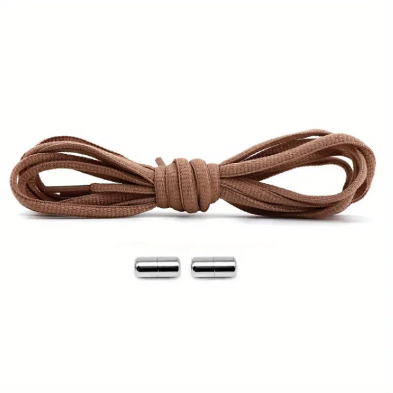 No Tie Shoelaces Round Elastic Shoe Laces For Sneakers 16