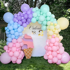 Balloon Decorations Mother's Birthday Party Supplies