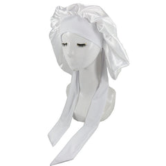 Silk Shower Caps For Women Night Cap Waterproof 