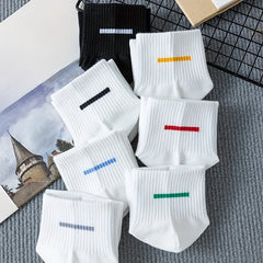 Women's Comfy Sports Socks 7 Pairs Short Breathable Stockings Hosiery