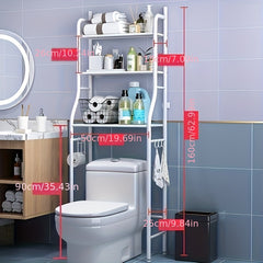 3 Tier Over The Toilet Storage Rack Bathroom Shelves Organizer