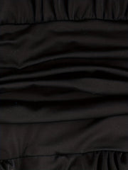  Ruched Surplice Neck One Piece Swimsuit