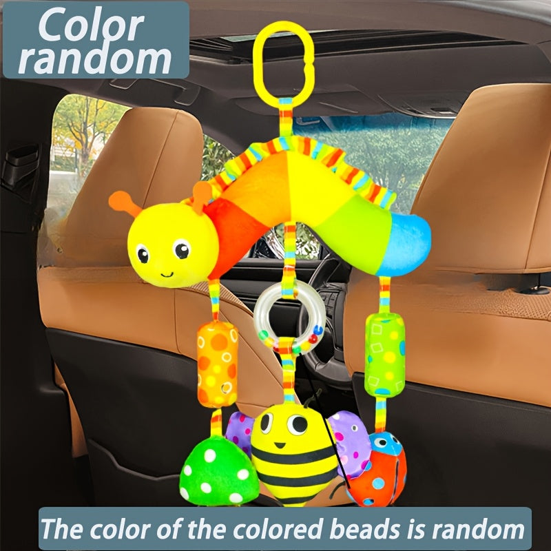 Colorful Stroller Toy Car Hanging Animal Toys