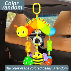 Colorful Stroller Toy Car Hanging Animal Toys