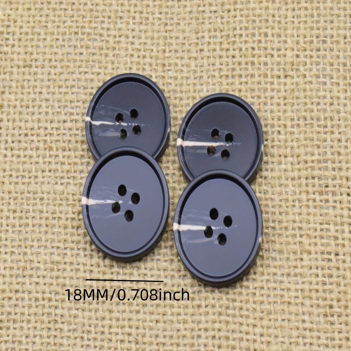 10PCS Resin and Horn Coat Suit Button Set