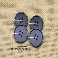 10PCS Resin and Horn Coat Suit Button Set